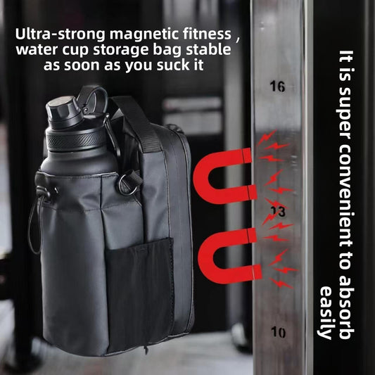 Magnetic Fitness Hydration Bottle Pouch
