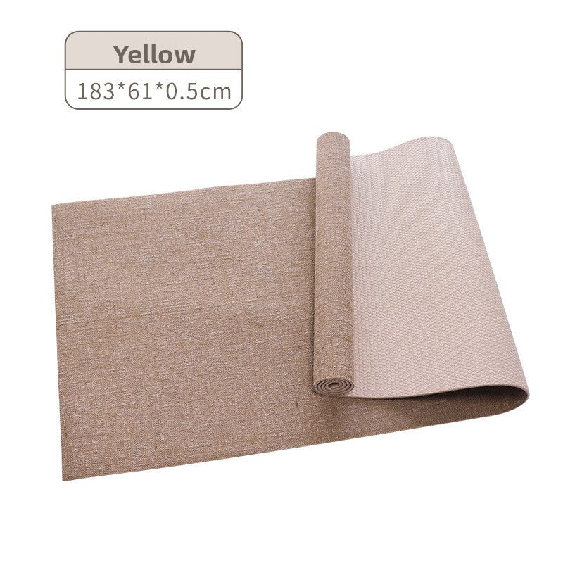 Linen Yoga Mats 2025